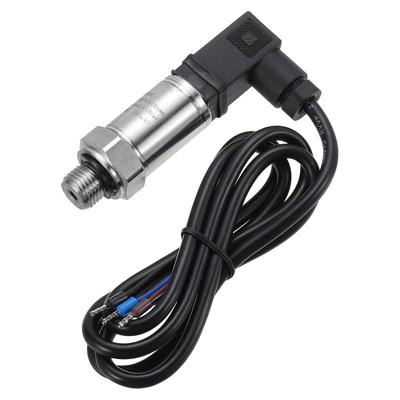 【新品】 uxcell コネクタ付きの圧力トランスデューサーセンダーセンサー、G1/4インチ 1.6MPA ステンレス鋼圧力トランスミッター（油、燃料、水、空気用） 1 6,647円