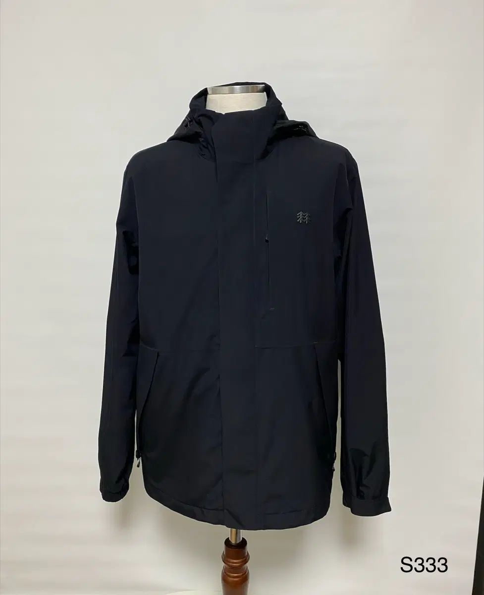 Kolon Sport コロン スポーツ ゴアテックス ウィンドブレーカー ジャケット ブラック 100