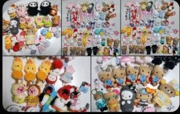 ぬいぐるみ キーリング ぬい 81個 まとめ 出品