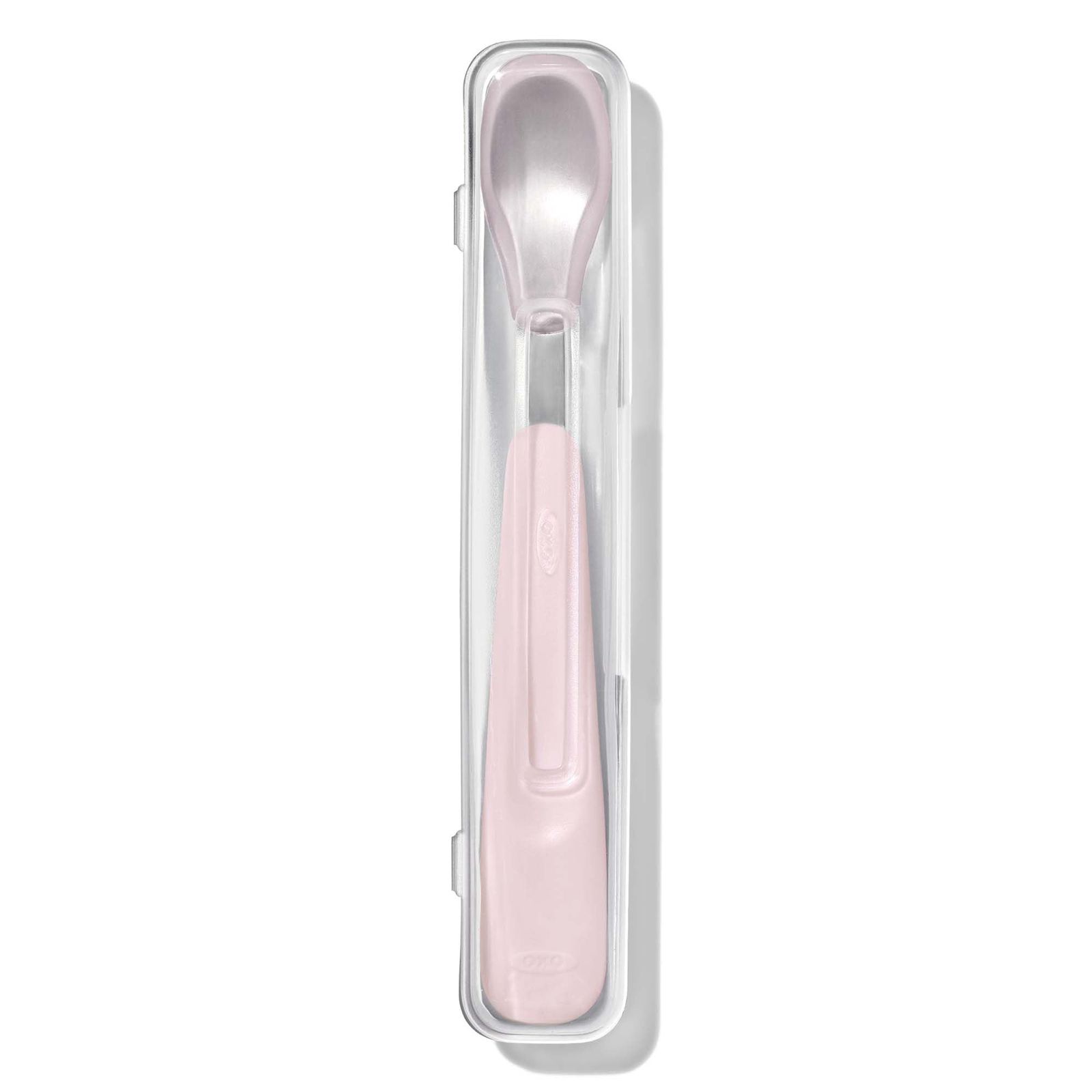 OXO Tot フィーディング スプーン ケース付き ブロッサム シリコン 食洗機対応 離乳食 61165500 0