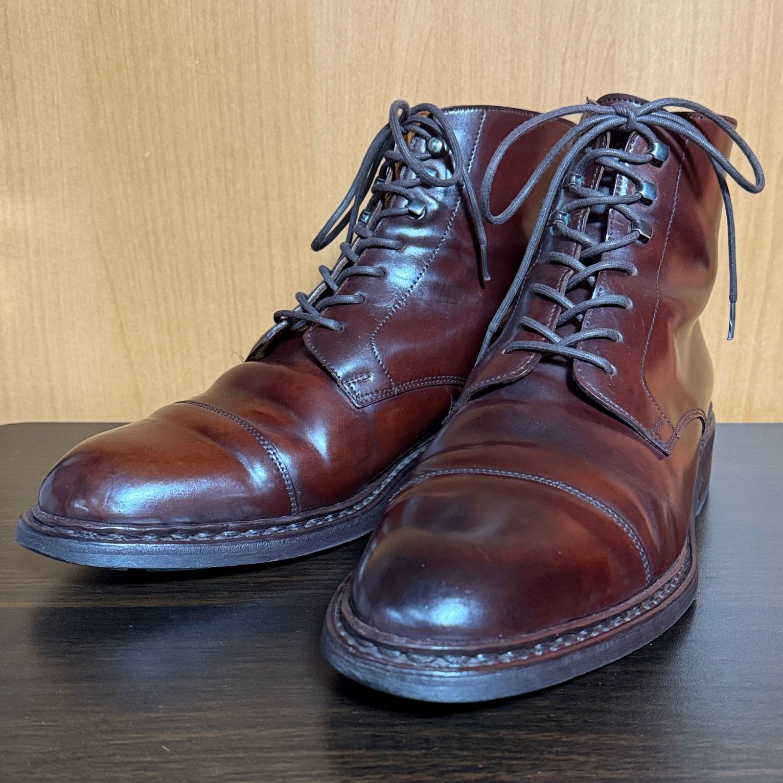 Brooks Brothers Paraboot別注 コードバン ストレートチップ 66,000円