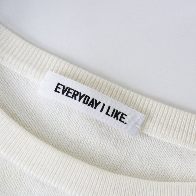 ☆未使用級☆ドゥーズィエムクラス EVERYDAY I LIKE コットン白 
