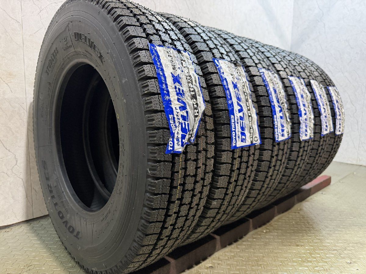 【新品】TOYO DELVEX M935 195/85R16 114/112N LT 16インチ ライトトラック用 スタッドレス 6本 24年製 キャンター アトラス等　(KTJ706)