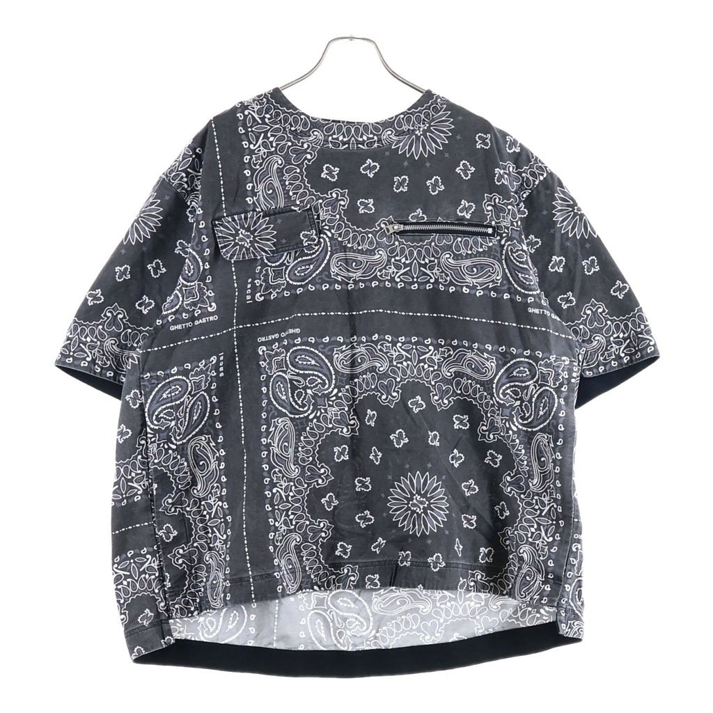 Sacai (サカイ) 23SS GHETTO GASTRO BANDANA PRINT PULLOVER ゲットー