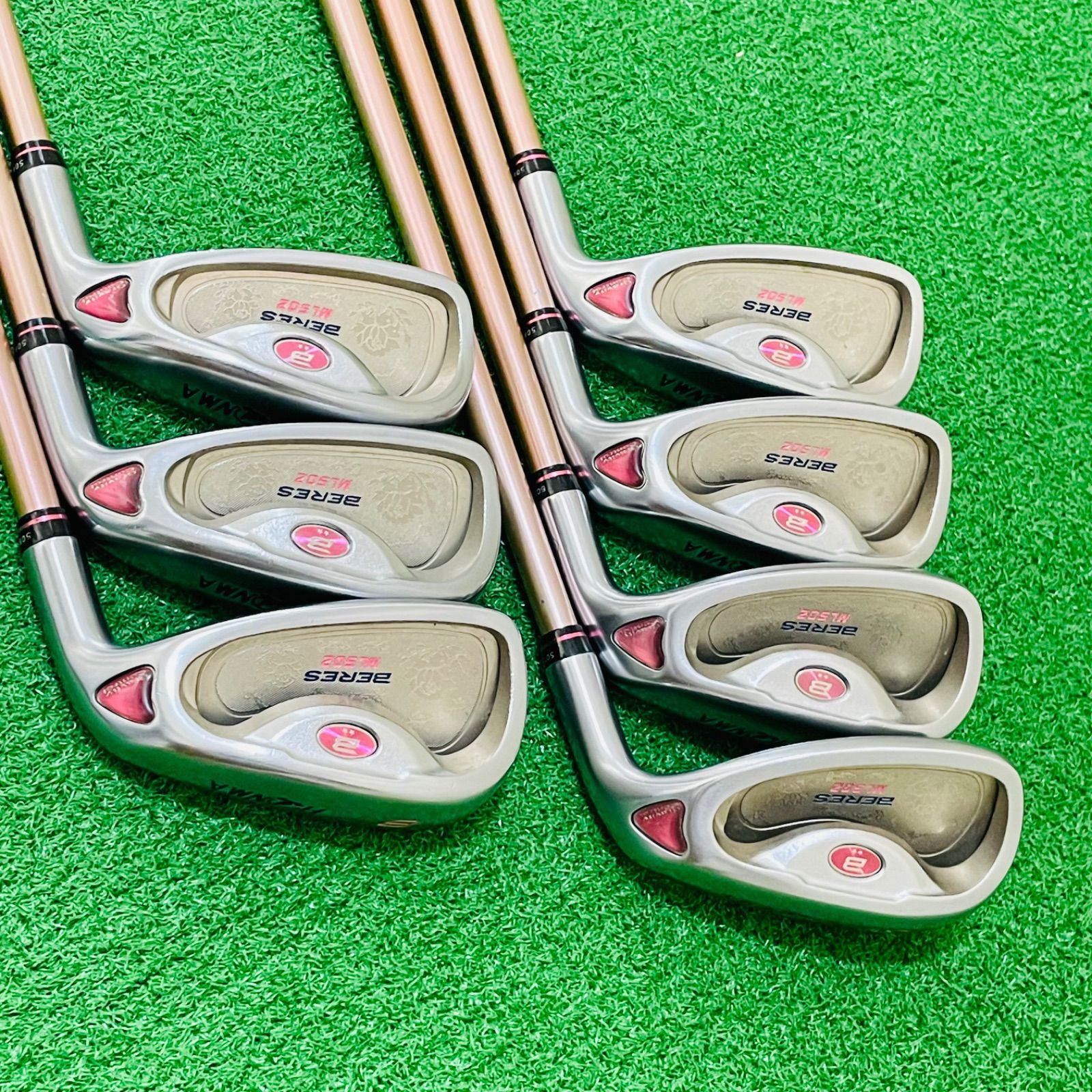 496 HONMA BERES ML502 2S 本間ゴルフ ホンマゴルフ ARMRQ UD40 星2 アイアン7本セット フレックスL 6.7.8.9.10.11.SW 送料無料 匿名配送