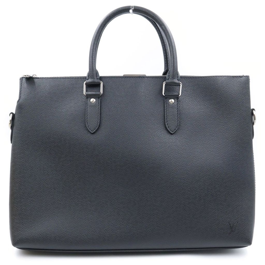 LOUIS VUITTON (ルイヴィトン) タイガ アントン ブリーフケース レザー ビジネスバッグ ハンドバッグ ICタイプ ブラック M33417 51,480円