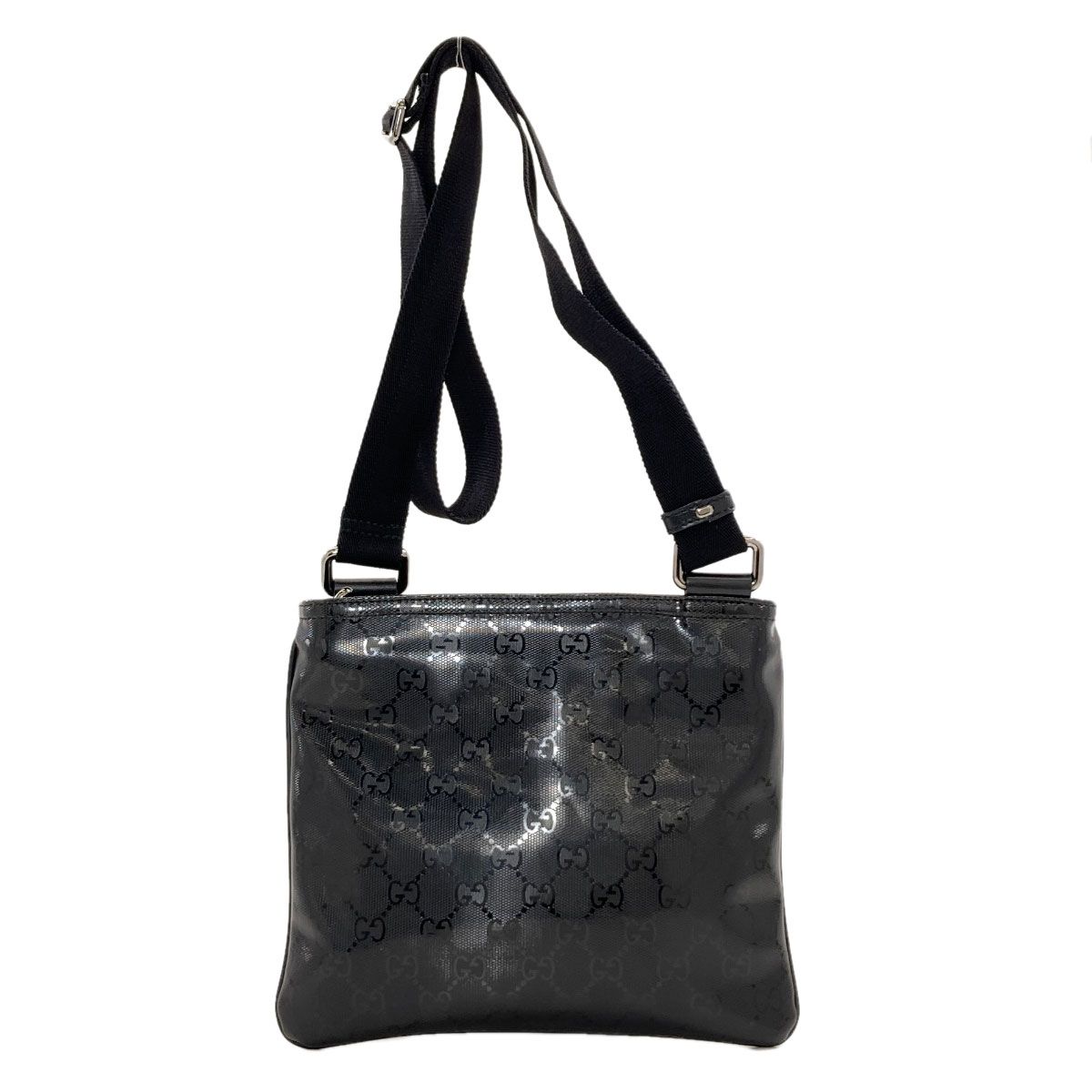 GUCCI グッチ 201538 GGインプリメ ショルダーバッグ PVC レディース
