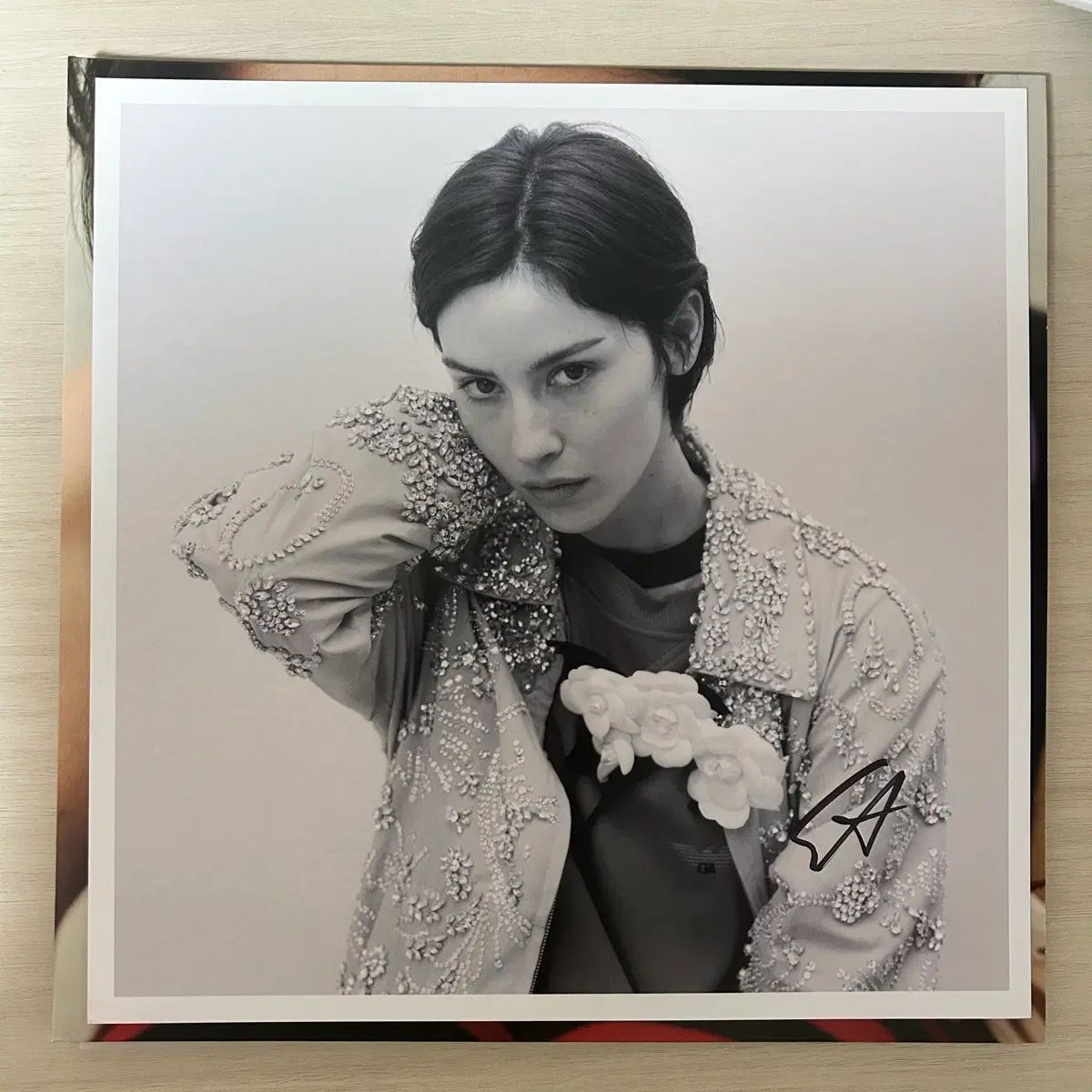グレイシー エイブラムス daughter from hell サイン lp
