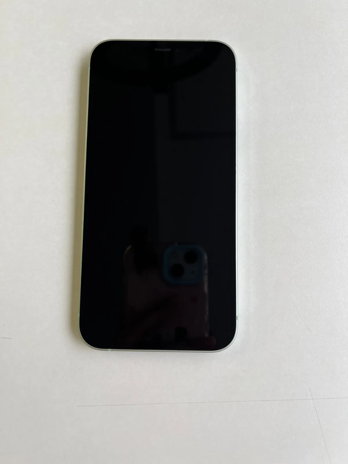 美品 iPhone 12 128GB グリーン バッテリー77% MGHY3J/A - 7529 中古