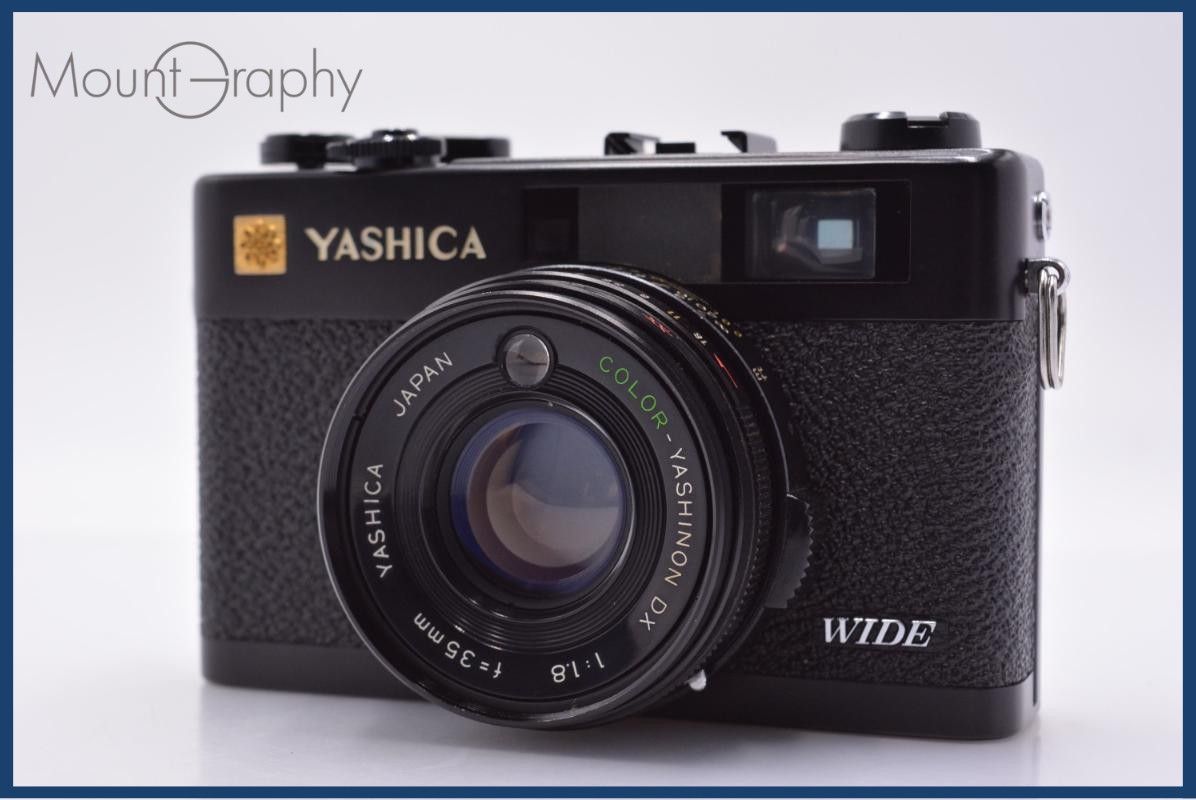 【動作保証】 ヤシカ YASHICA ELECTRO35 CCN WIDE 35mm F1.8 同梱無料 #am9465