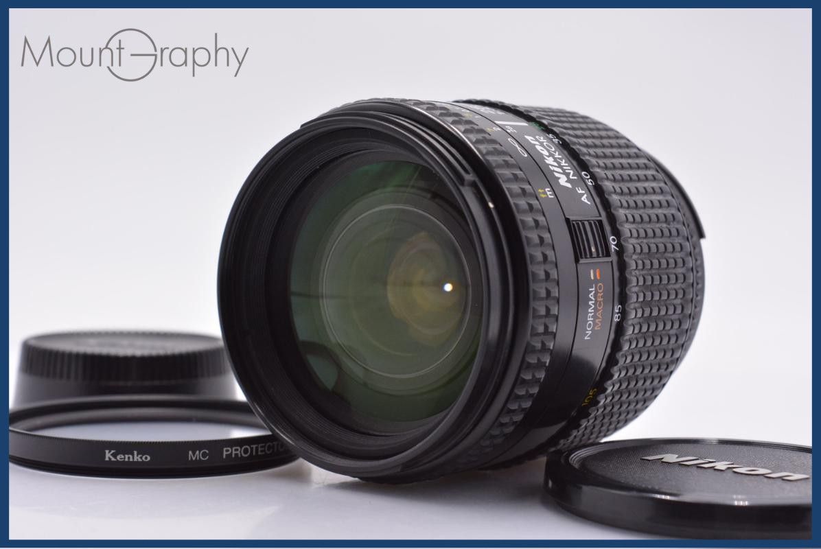 【動作保証】 ニコン Nikon AF NIKKOR 28-105mm F3.5-4.5 D 前後キャップ&レンズフィルター付 同梱無料 #my1025