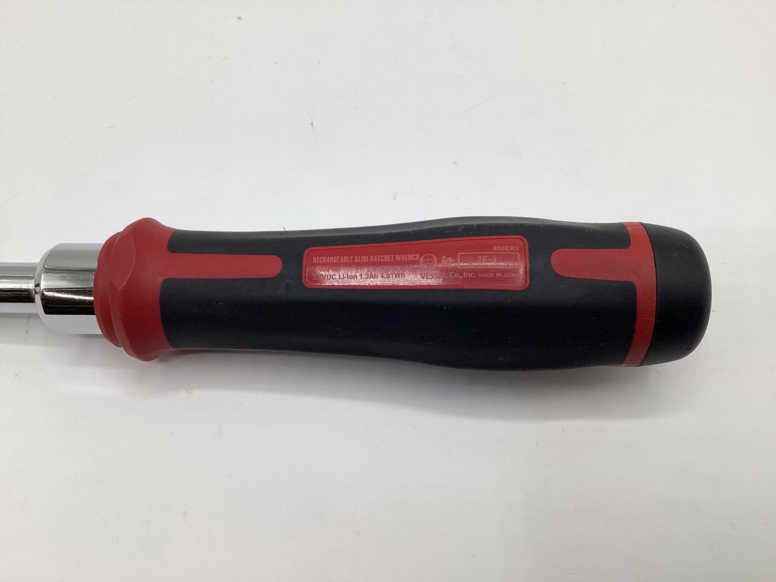 【中古品】VESSEL/ベッセル No.400ER3 電動スリムラチェット [IT_OZUQ8][岡岩][M05]
