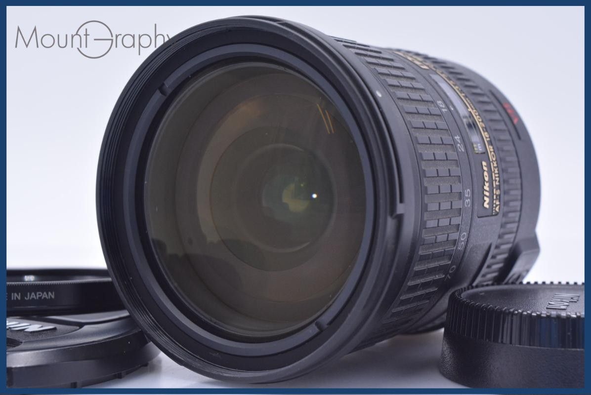 【動作保証】 ニコン Nikon AF-S DX NIKKOR 18-200mm F3.5-5.6 G ED VR 前後キャップ&レンズフィルター付 同梱無料 #my1277