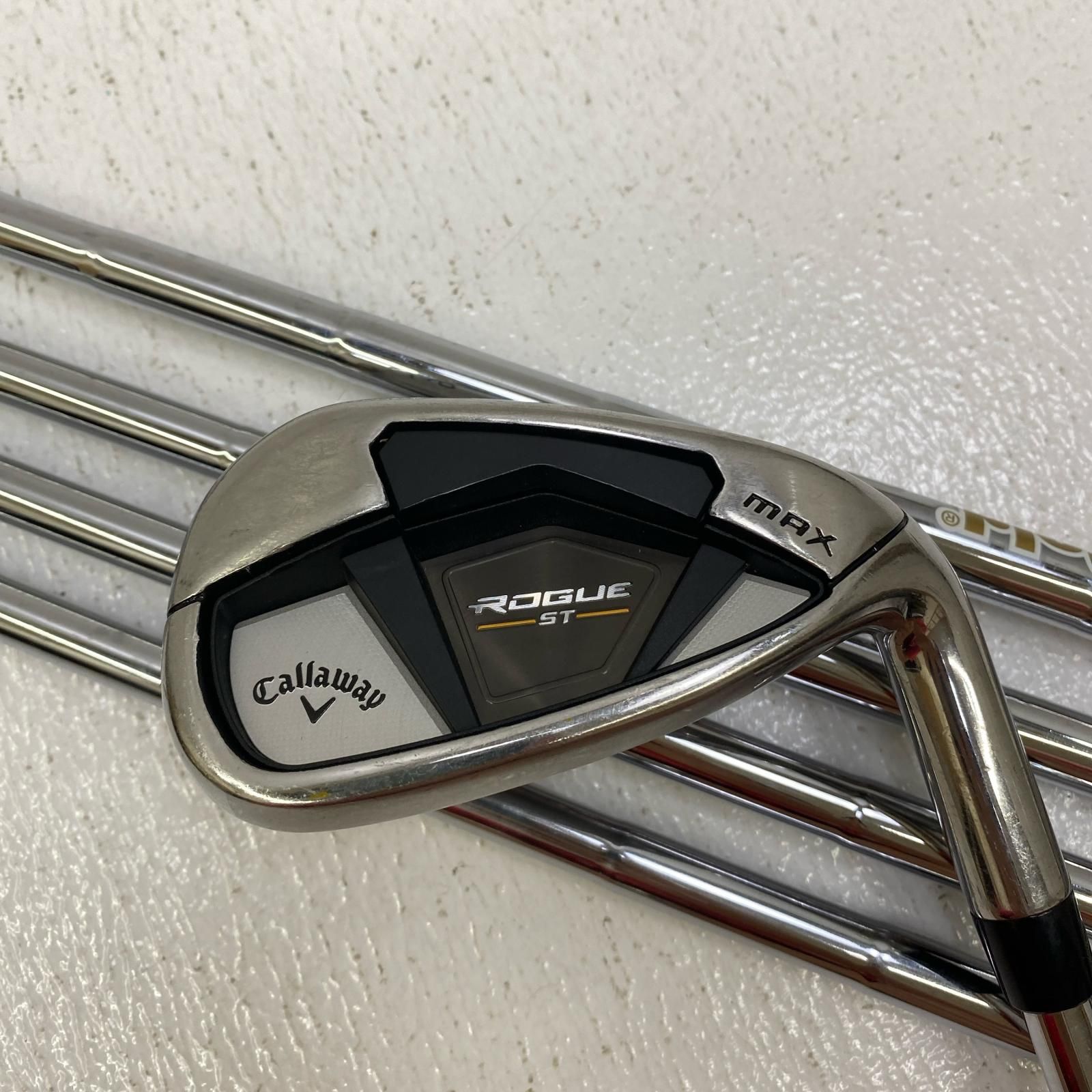 【加古川店】キャロウェイ CALLAWAY アイアンセット ROGUE ST MAX(2022) 5本ｾｯﾄ シャフト:Dynamic Gold 95 S200 フレックス:S 6~9.P【427】