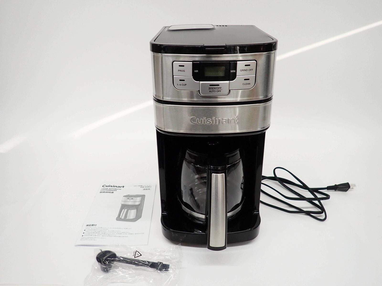 クイジナート 12カップ 全自動コーヒーメーカー DGB-400PCJ 2026年製
