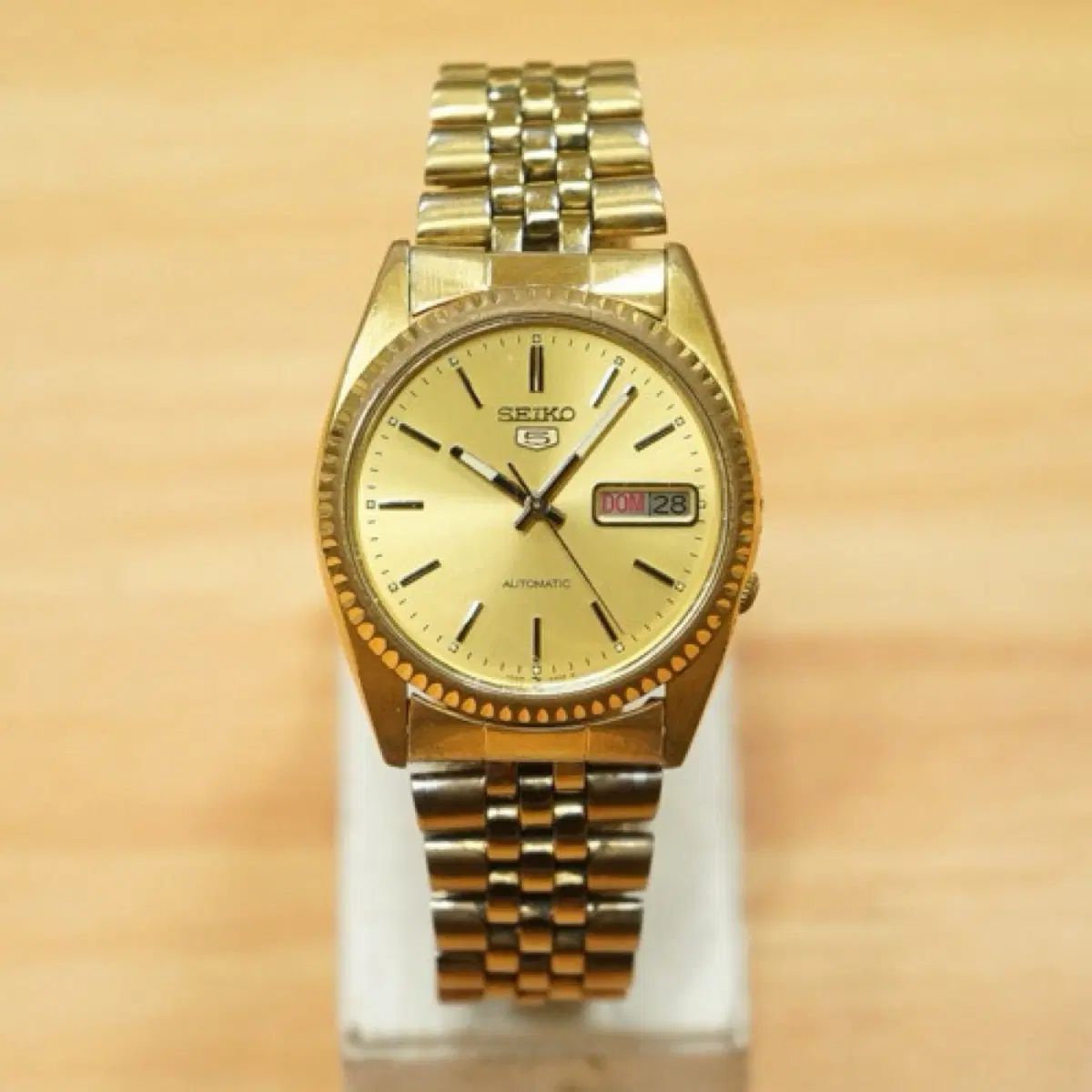 80年代 SEIKO 5 ゴールド オートマチック 7009-3110