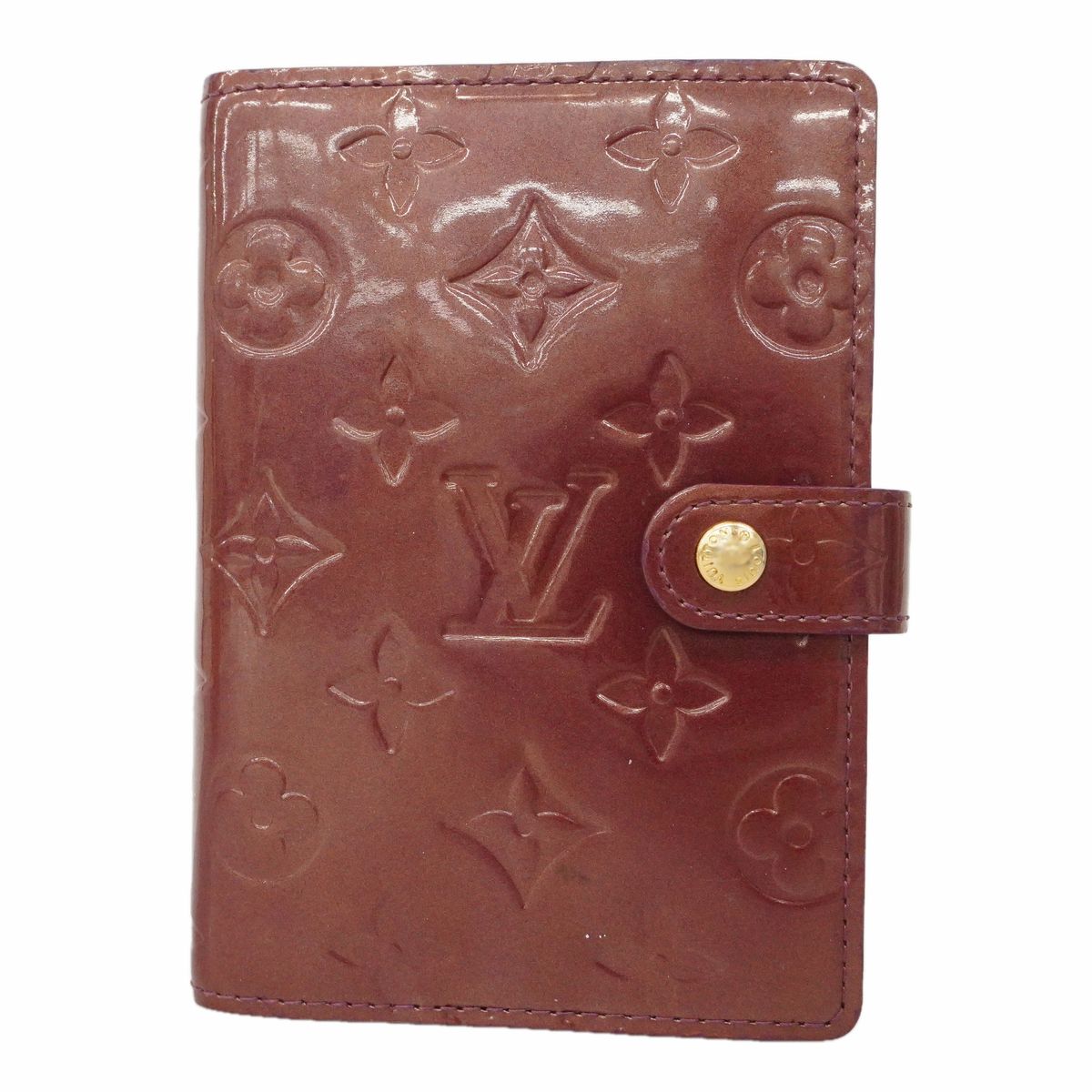 [6hc2388] Louis Vuitton Notebook Cover Vernier Agenda PM R21050 Violette [Used] Ladies