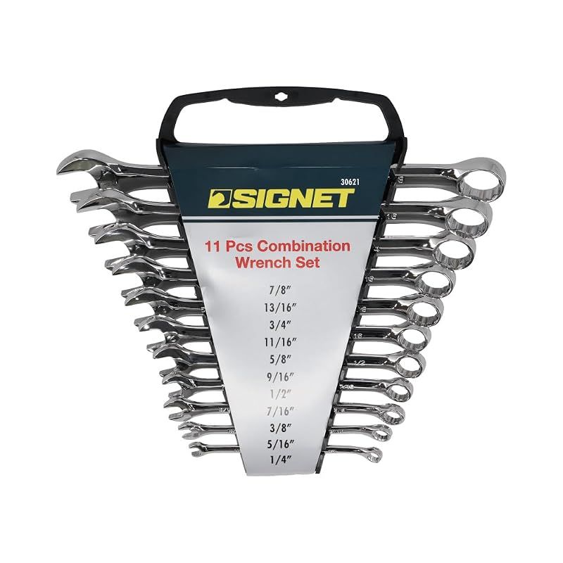 【新品】 SIGNET(シグネット) 11PC コンビネーションレンチセット インチ 0