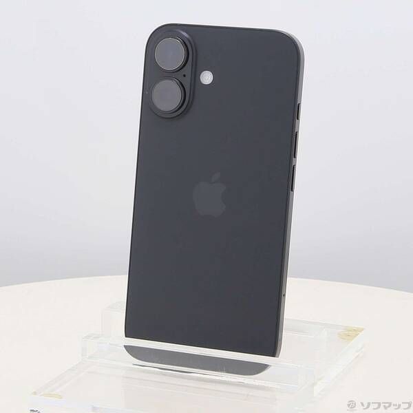 ソフマップ 〔中古品〕 iPhone16 128GB ブラック MYDQ3J／A SIMフリー【276】