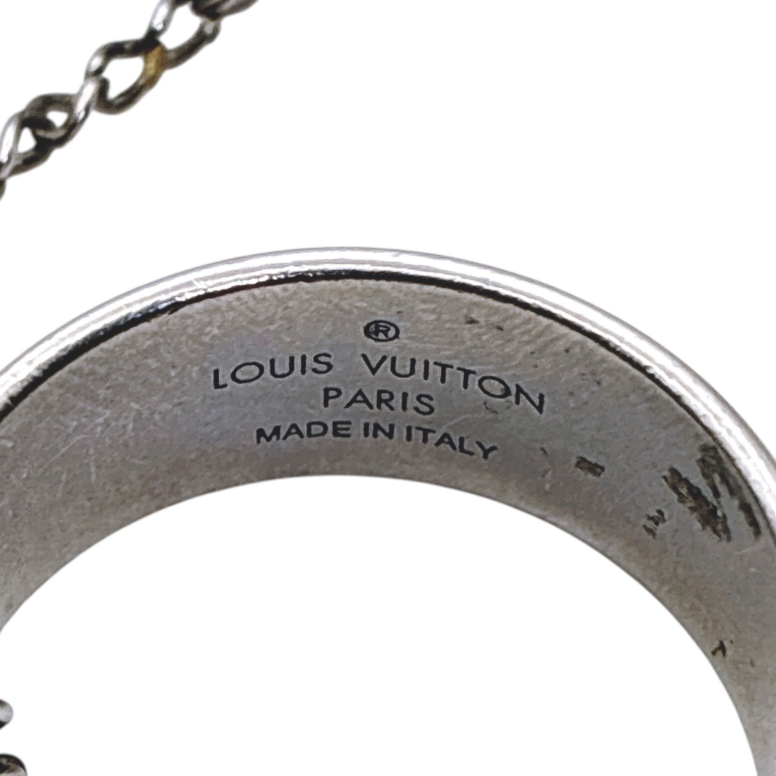 LOUIS VUITTON ルイヴィトン M62485 モノグラム リング ネックレス