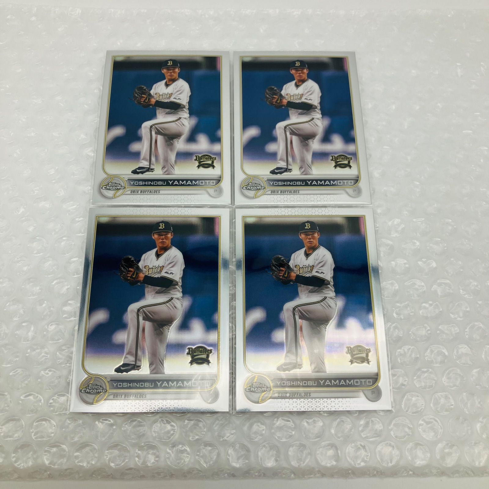 トレーディングカード トレカ 野球 山本由伸 Topps Chrome NPB 2022