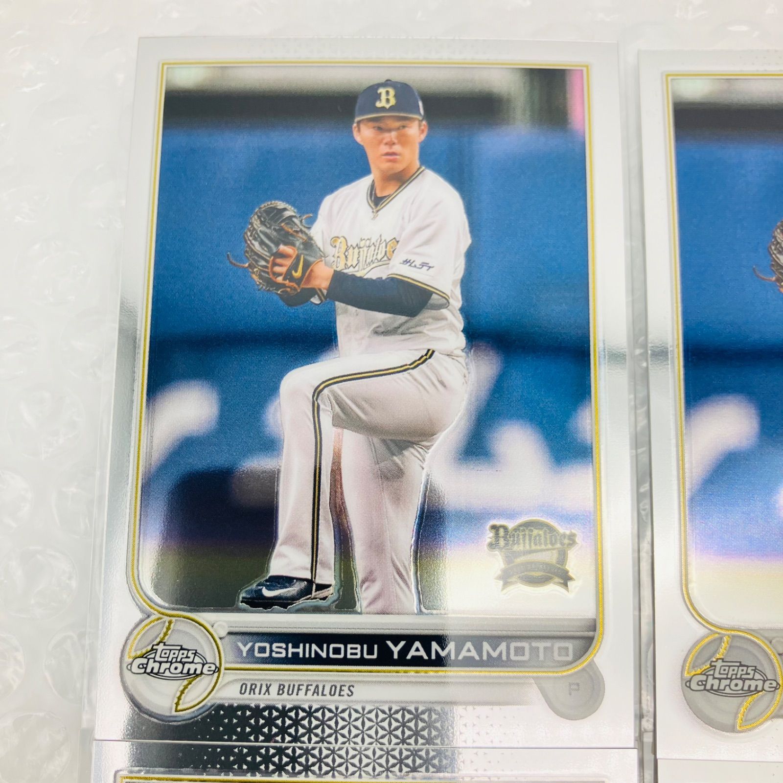 トレーディングカード トレカ 野球 山本由伸 Topps Chrome NPB 2022