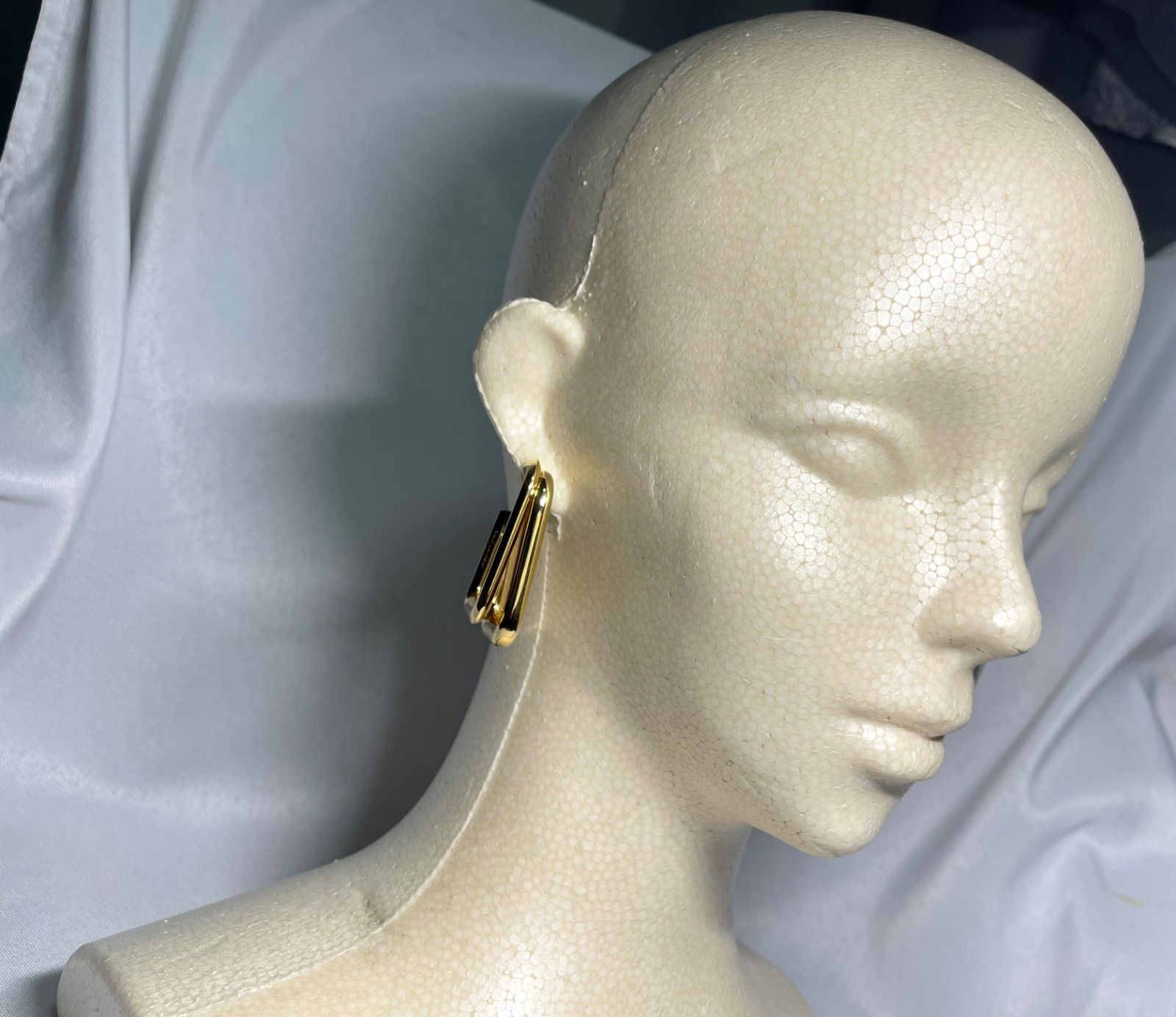 美品 希少 Saint Laurent Paris サンローランパリ YSL 2連スクエア
