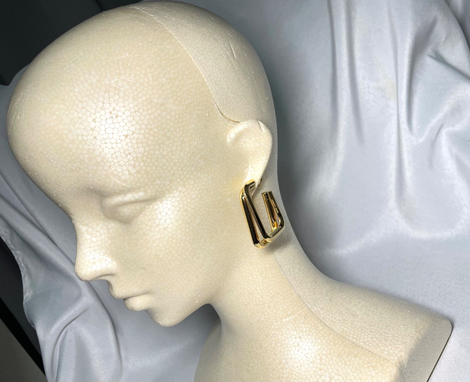 美品 希少 Saint Laurent Paris サンローランパリ YSL 2連スクエア
