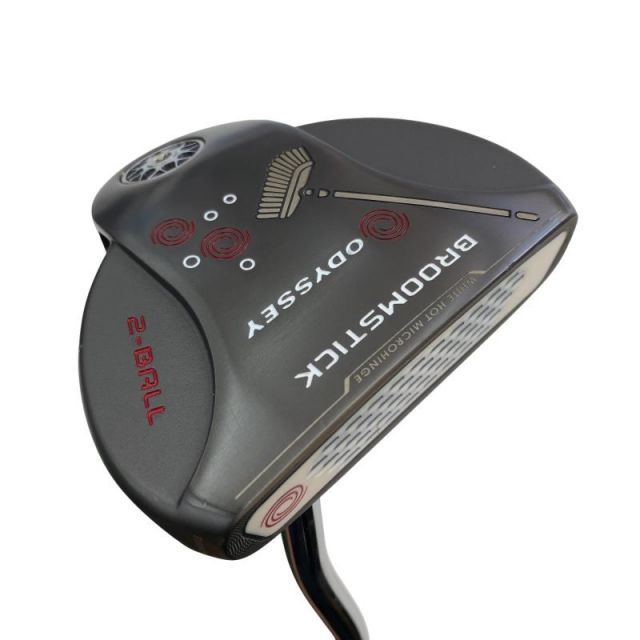 [Used] Odyssey BROOMSTICK 2-BALL 45 inch putter PT steel (flex etc.) men's right handed right hand B rank golf club