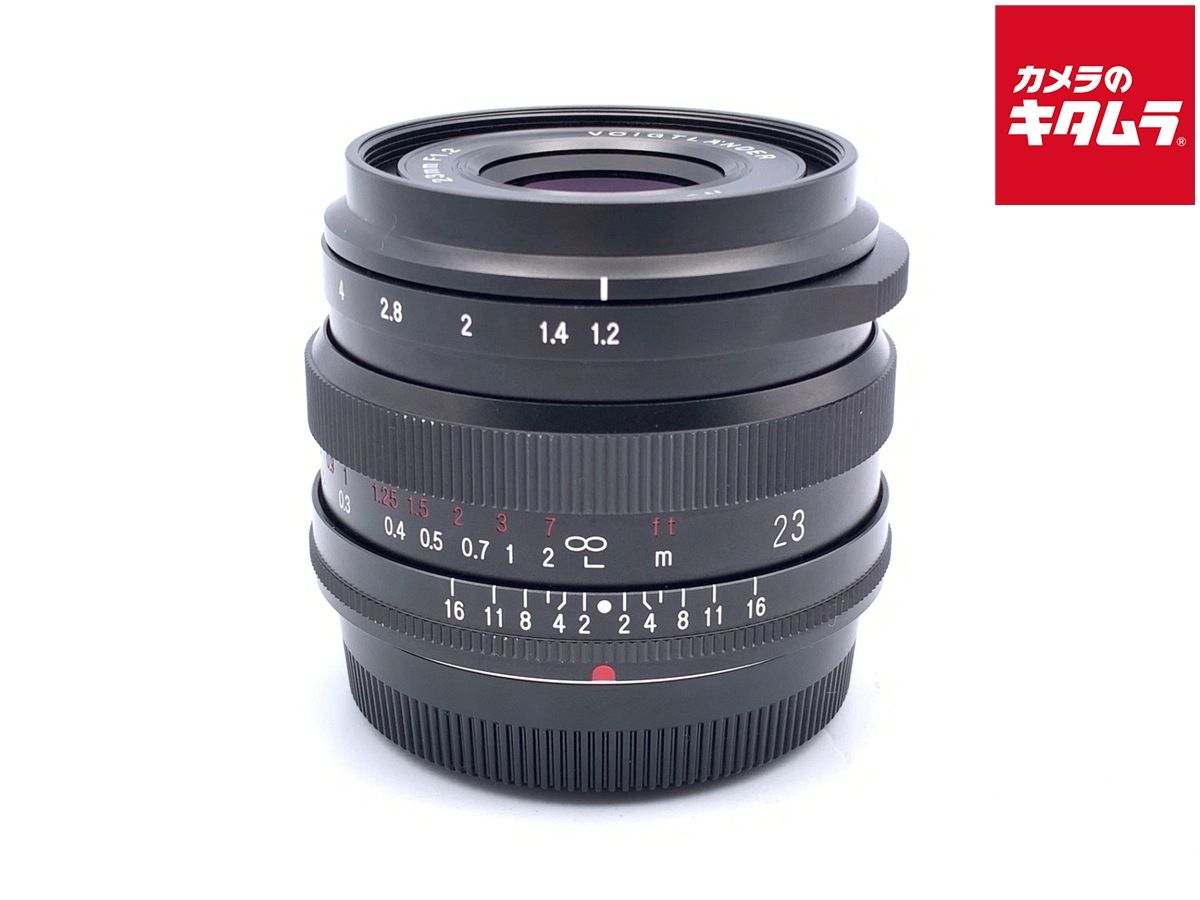 【中古】 【良品】 コシナ フォクトレンダー NOKTON 23mm F1.2 Aspherical（Xマウント用）