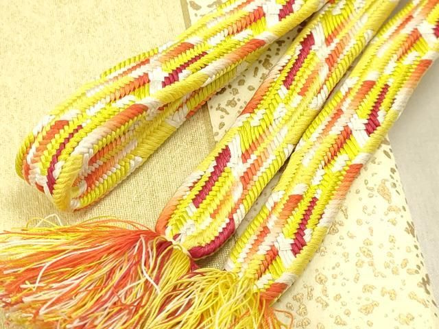 平和屋着物●極上　有職組紐道明　帯締め　変り貝の口組　宮内庁御用　国立博物館御用　東京芸術大学御用　逸品　DZAA12310kh6