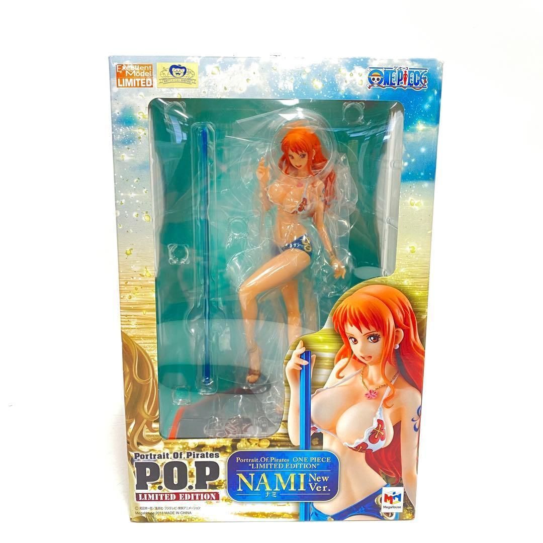 ワンピース Portrait.Of.Pirates P.O.P LIMITED EDITION ナミ New Ver. フィギュア メガハウス 14,846円