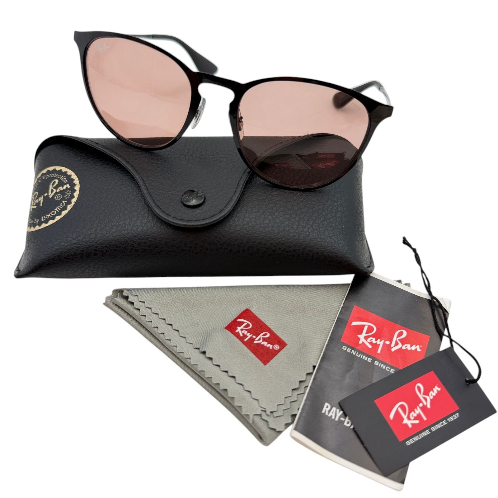 Ray-Ban ERIKA METAL RB3539 002/Q4 サングラス 54□19 145 3F-1F