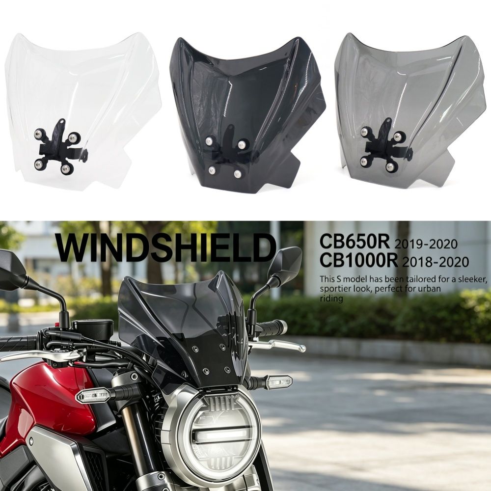 専用様 ホンダ CB650R/CB1000R 2018-2023 ヨウ アクリル-acrylウインド銀幕