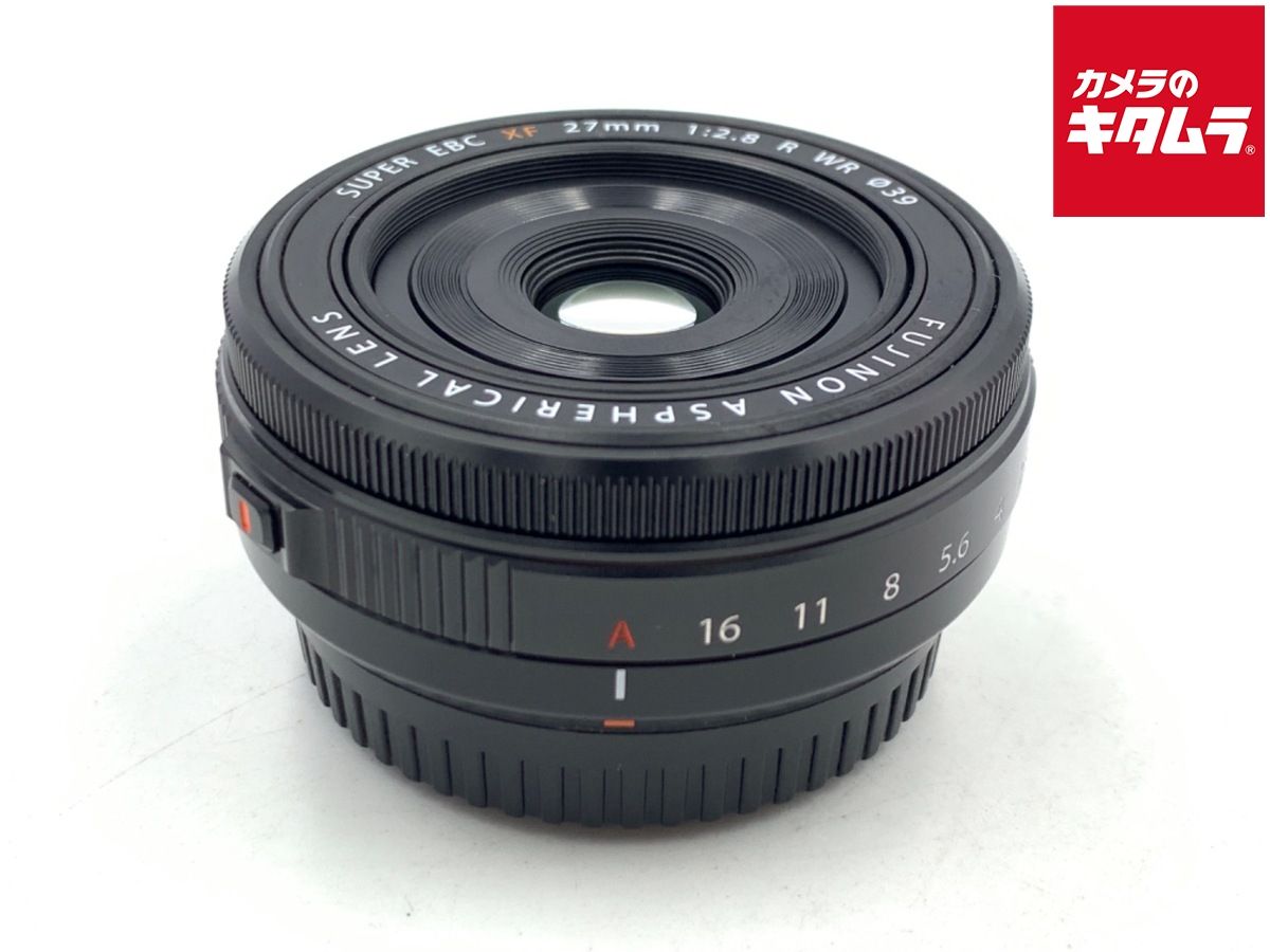 【中古】 【良品】 フジフイルム XF27mmF2.8 R WR