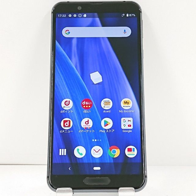 AQUOS sense3 SH-02M ドコモ ブラック 送料無料 本体 c21992