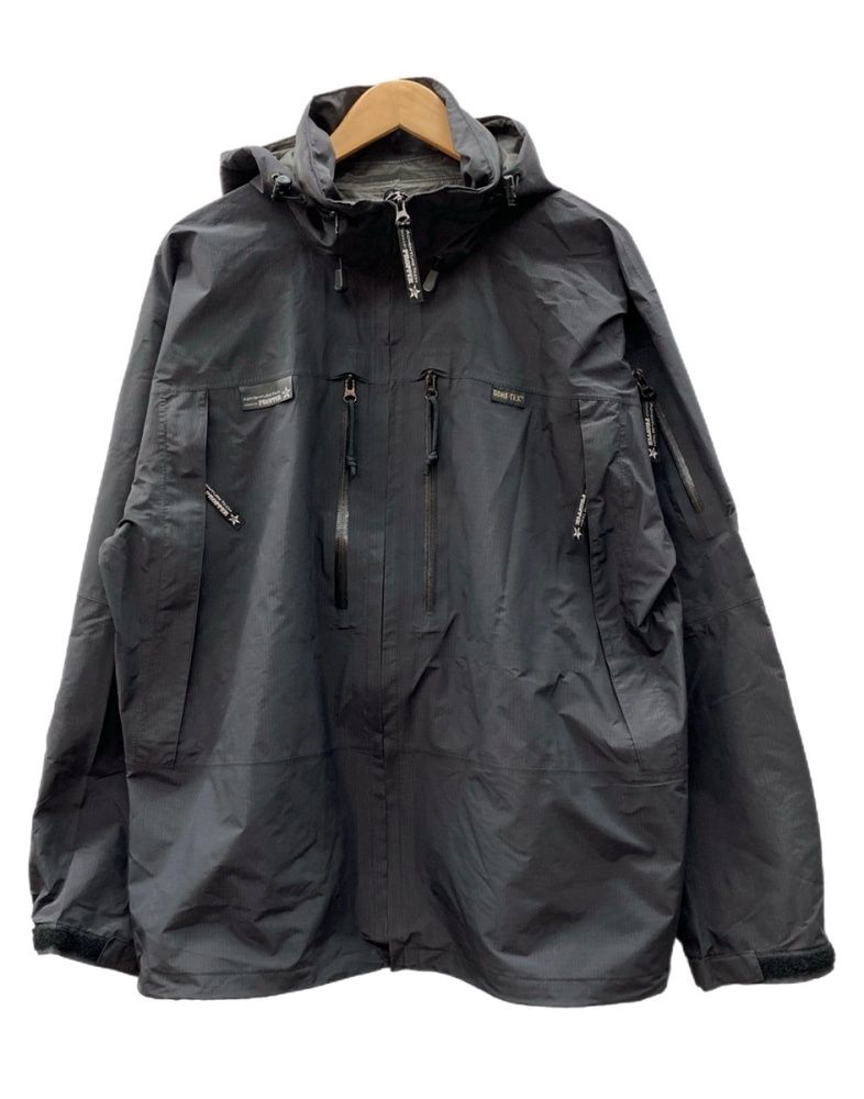 プロッパー PROPPER ADVENTURE TECH SERIES APCU Level 6 GORE-TEX Jacket ゴアテックス ジャケット ジップアップ アウトドア 黒 ジャケット ロゴ ブラック Mサイズ 104MT-3591