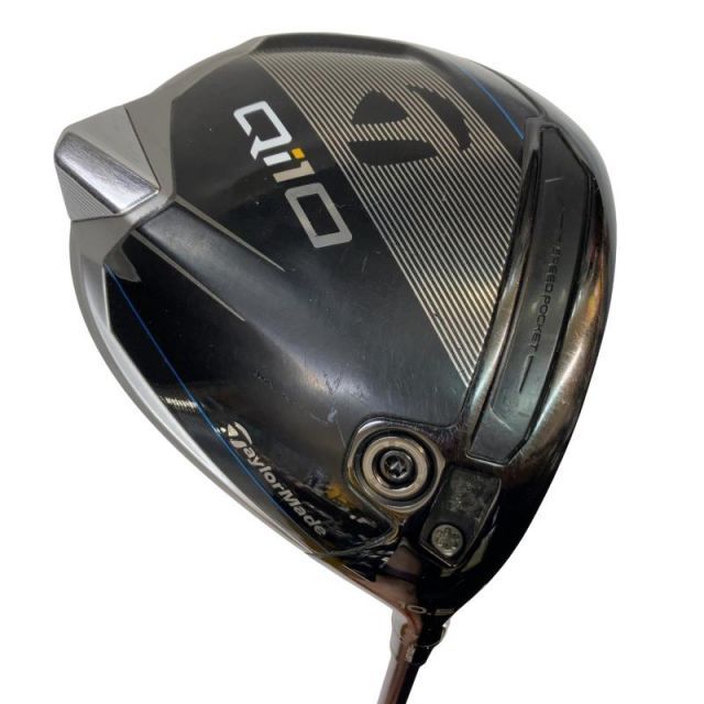 【中古】 テーラーメイド Qi10 10.5° ドライバー DR Diamana BLUE TM50(Qi10 DR) (フレックスS) メンズ 男性用 右利き 右用 Cランク ゴルフクラブ