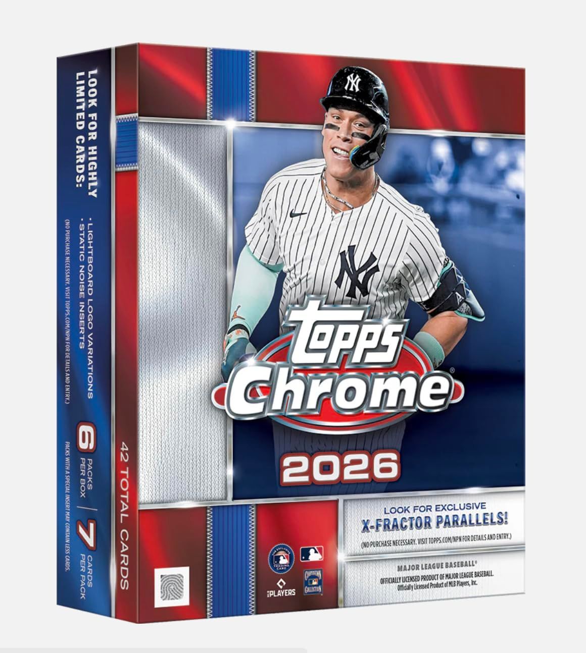 MLB 2026 TOPPS CHROME BASEBALL MEGA BOX