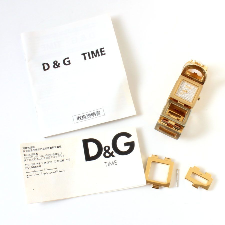 AOA26092 D&G DOLCE&GABBNA ドルチェ&ガッバーナ TIME 腕時計 ライン