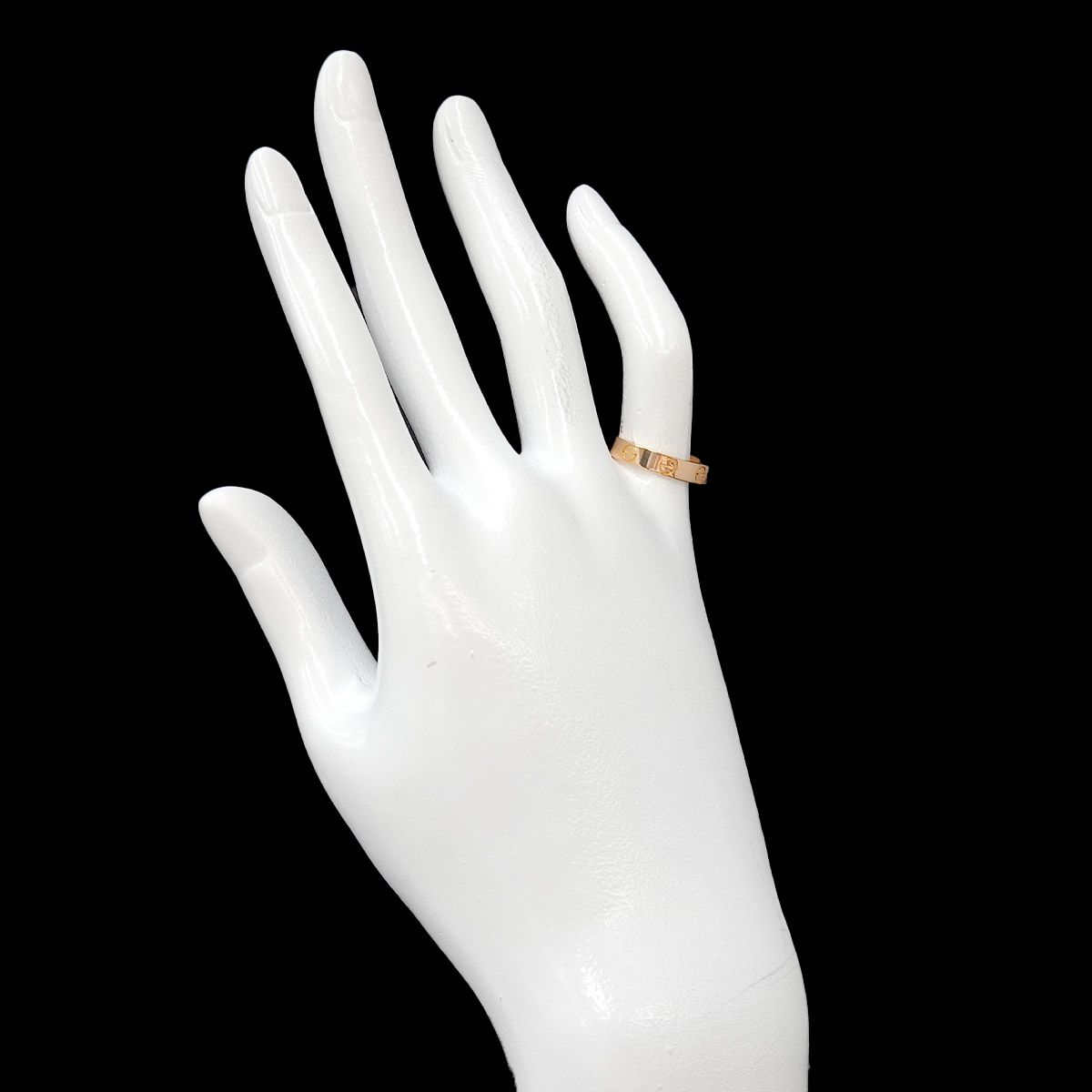 カルティエ Cartier ミニラブ #49 リング K18 PG ピンクゴールド 750