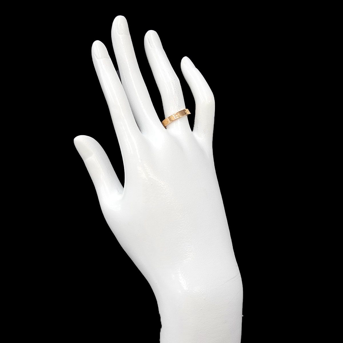 カルティエ Cartier ミニラブ #53 リング K18 PG ピンクゴールド 750