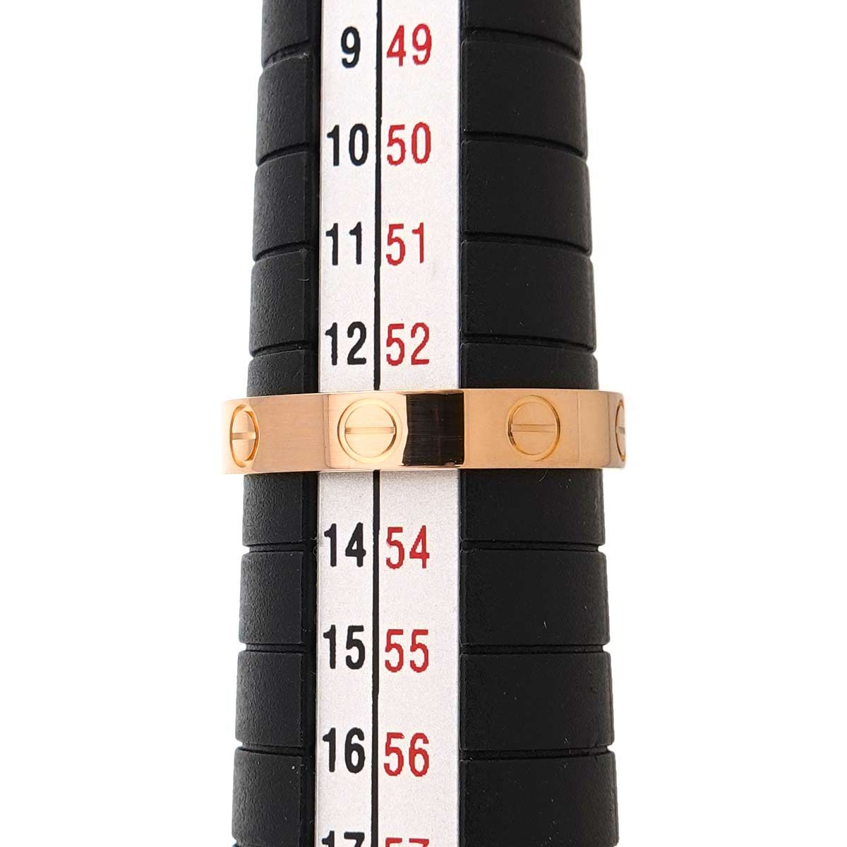 カルティエ Cartier ミニラブ #53 リング K18 PG ピンクゴールド 750