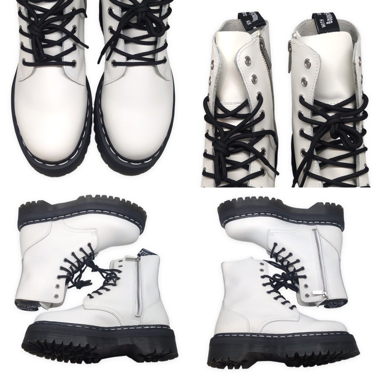 Dr.Martens ドクターマーチン JADON WS 8HOLE BOOTS ホワイトステッチ