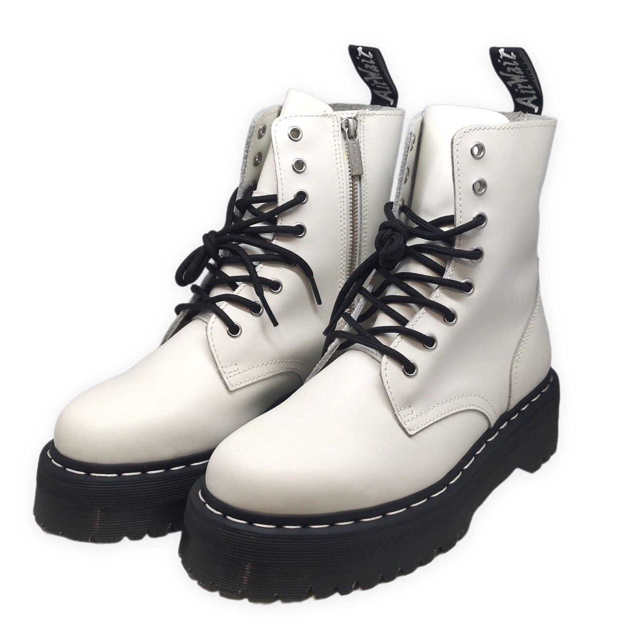 Dr.Martens ドクターマーチン JADON WS 8HOLE BOOTS ホワイトステッチ
