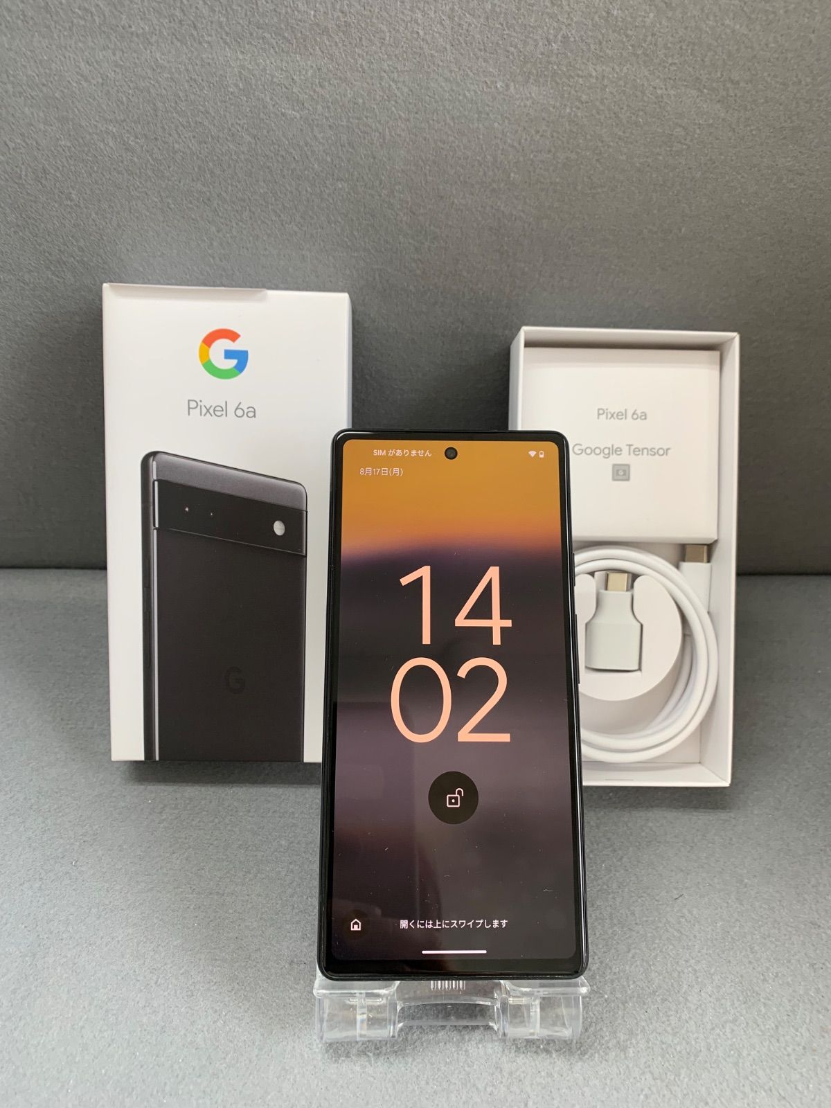超美品 国内版 SIMフリー Google Pixel 6a 128GB チャコール色 - メルカリ