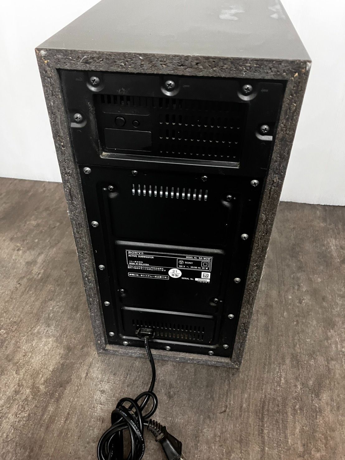 SONY/ソニー SA-WZ9F ACTIVE SUBWOOFER/アクティブ サブウーファー