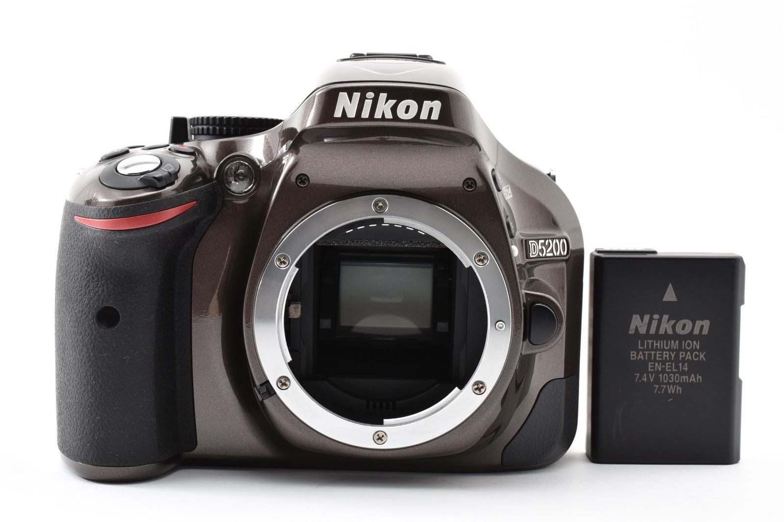 ★外観極上★ ニコン Nikon D5200 ボディ ブロンズ 《ショット数2959回・バッテリー付！》★完動品★ #A607011