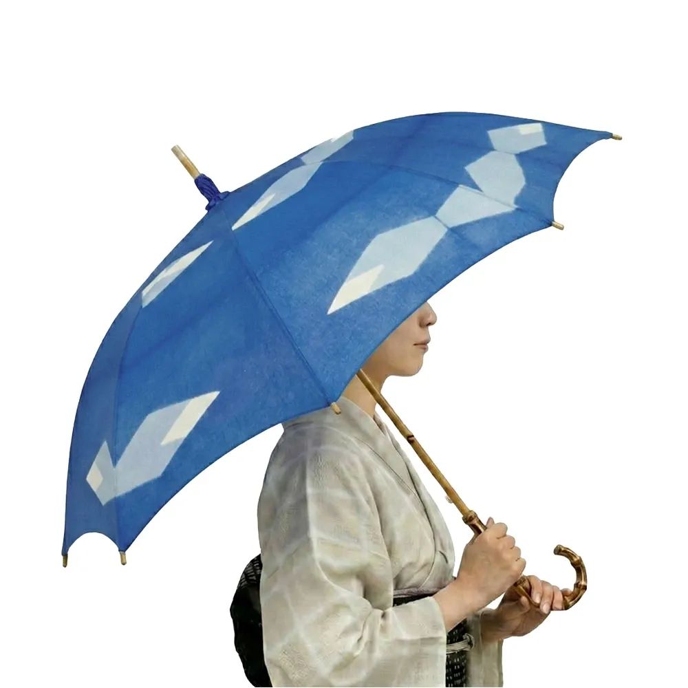 【25％offにしました】藤井絞UV加工日傘（新品） 17,325円