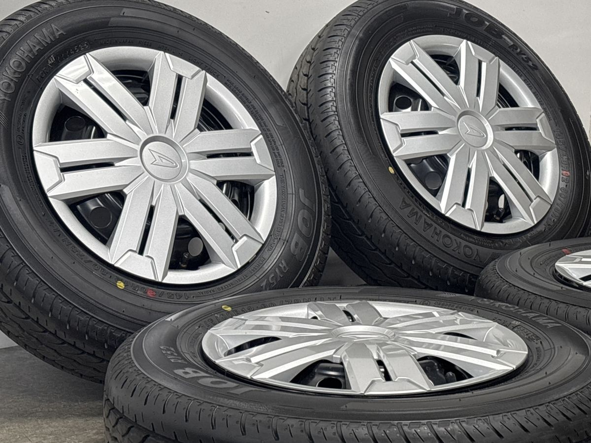 車外し ダイハツ 純正 12インチ 鉄チン スチールホイール 4本セット 4